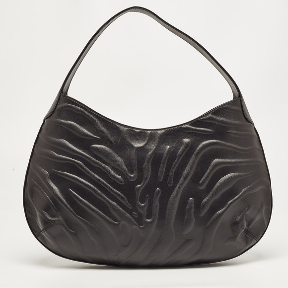 CARTIER Black Leather Medium Panthere de  Bag - Picture 4 of 8